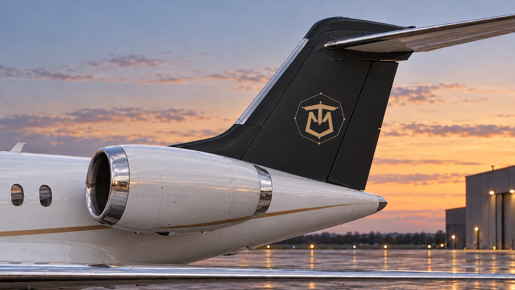 Concept of TM identity on an aircraft tail